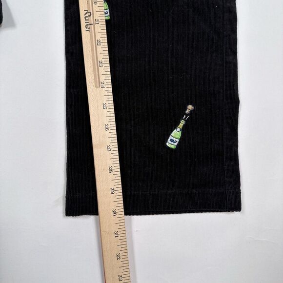 Vineyard Vines Corduroy Pants Mens Size 35 x 30 Black Slim Fit Breaker Champagne - Picture 8 of 8